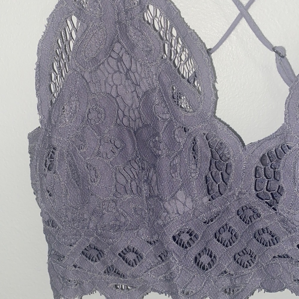 Free People Adella Smocked Bralette - Picture 3 of 5
